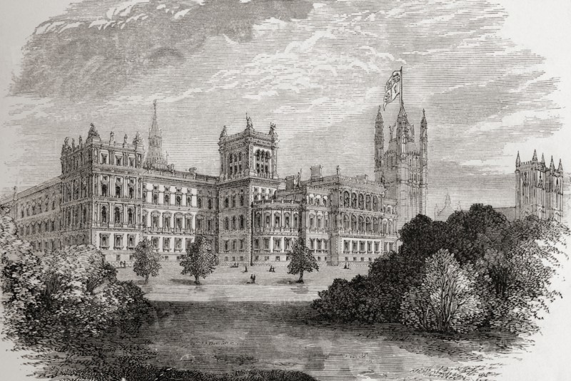 The Foreign Office seen from St