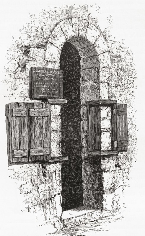 The so-called Raleigh's cell in the White Tower, Tower of London,,
