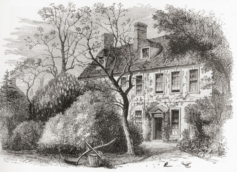 Olney Vicarage, Buckinghamshire, England,