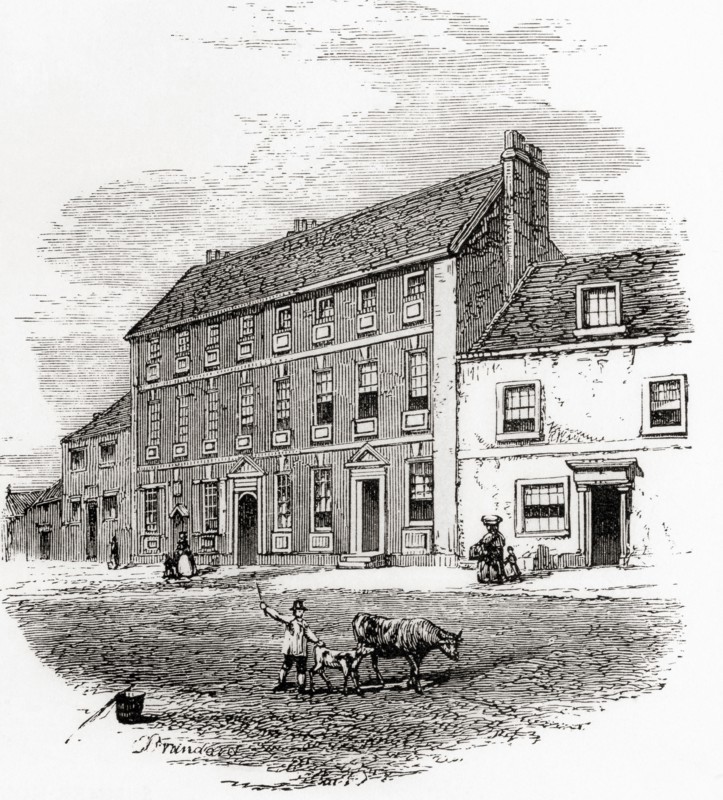 The residence of Cowper, Olney, Milton Keynes, England