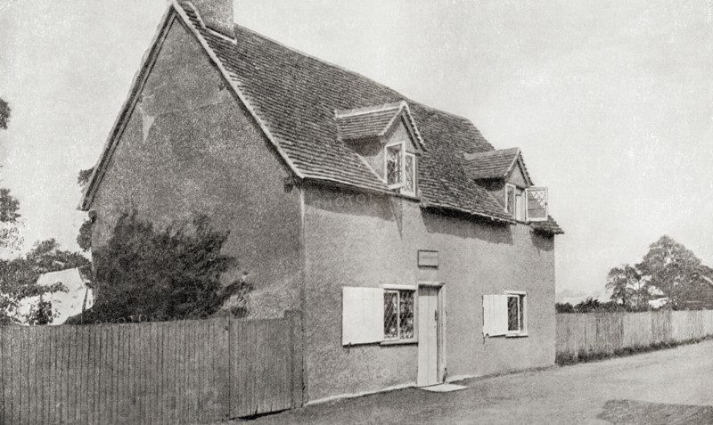 John Bunyan's house in Harrowden, Bedford, England,
