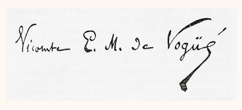 Signature of Marie-Eugène-Melchior