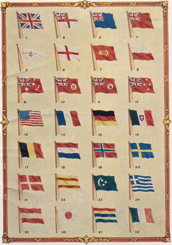 Ensigns and National Merchant Flags