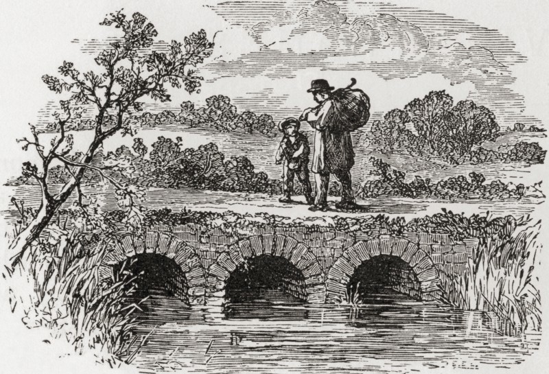 The first bridge over the River Thames