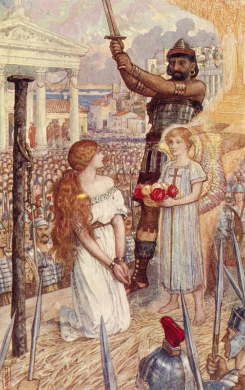 Dorothea at her execution