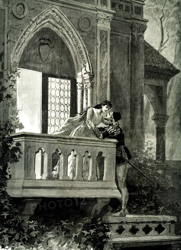Romeo and juliet, drama by shakespeare in 1597 1868