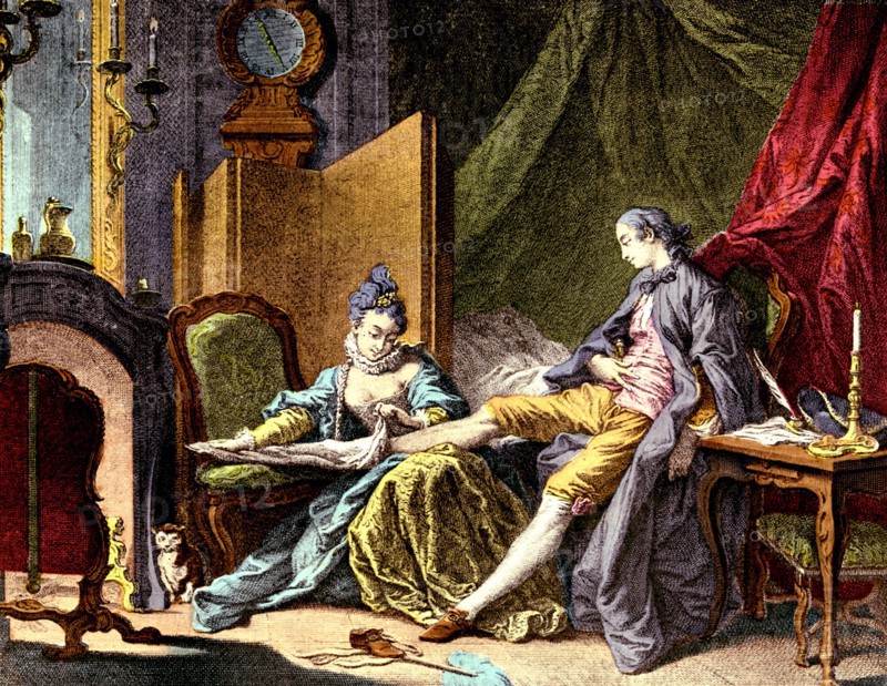 The loving courtesan