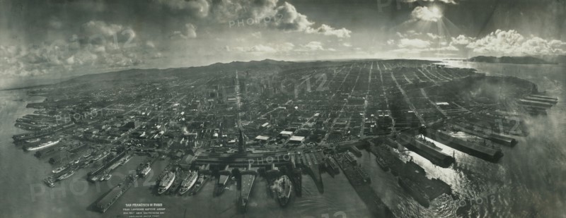 San Francisco - San Francisco in ruins after Earthquake