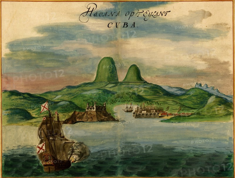 Port of Havana Cuba 1639