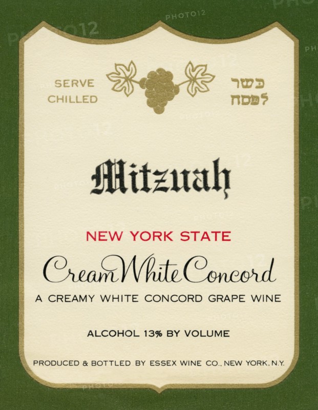 Mitzuah Cream White Concord Grape Wine