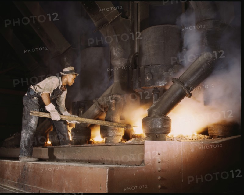 African American Steel Worker