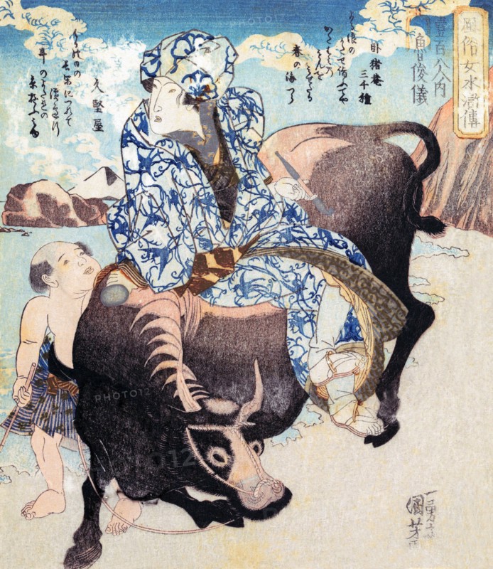 Riding on  Buffalo