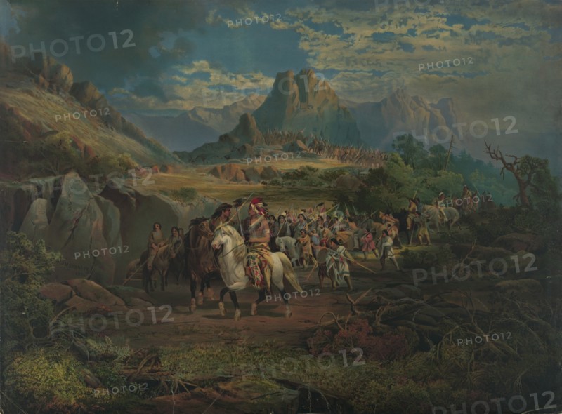 Native Americans On the War Path