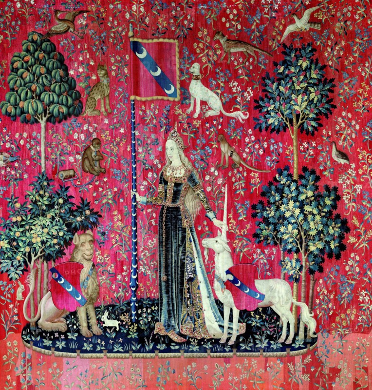 The Lady and the Unicorn; Touch