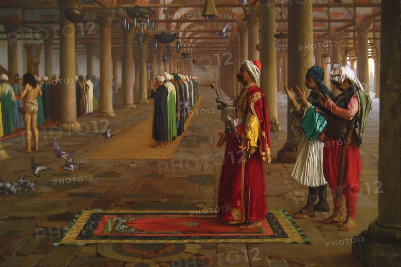 Prayer in a Mosque