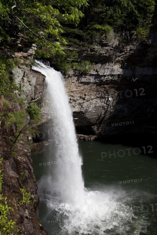 Waterfall in Desoto State Park, Fort Payne, Alabama