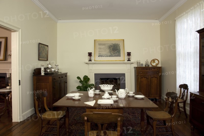 Interior of the House where Helen Keller grew up