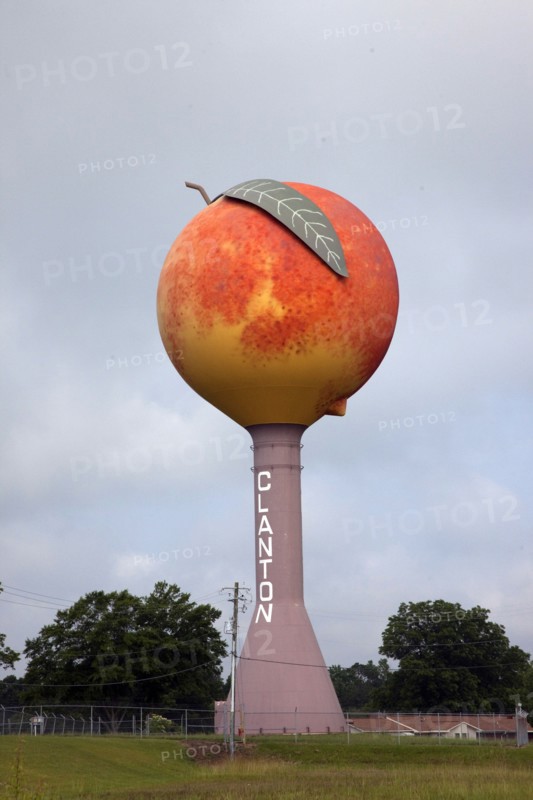 Peach Water Tower