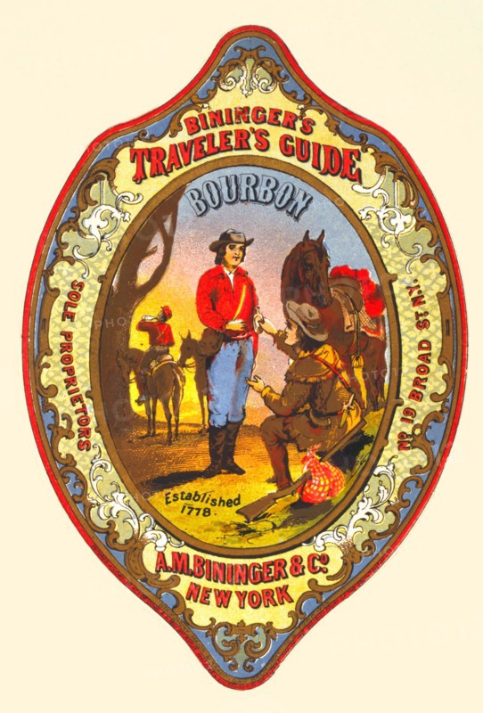 Bininger's Traveler's Guide Bourbon