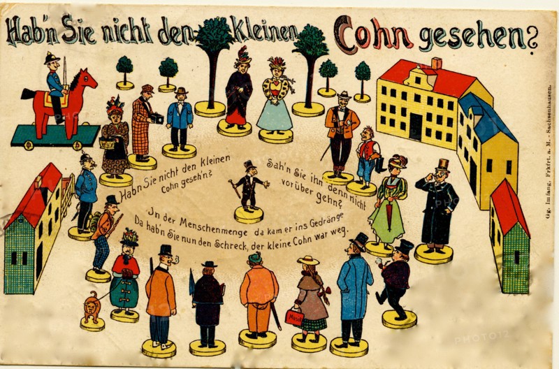 German Anti-Semitic Postcard