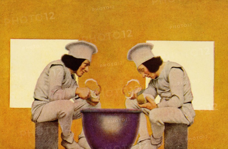 Knave of Hearts - peeling potatoes