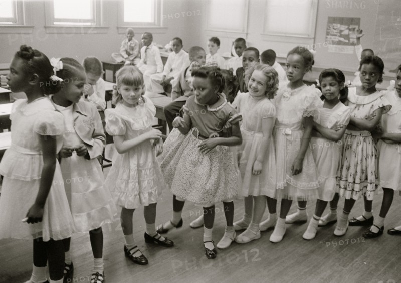 School integration. Barnard School, Washington, D.C.