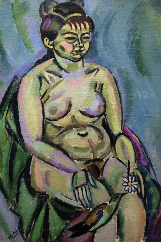 Nude with a Flower