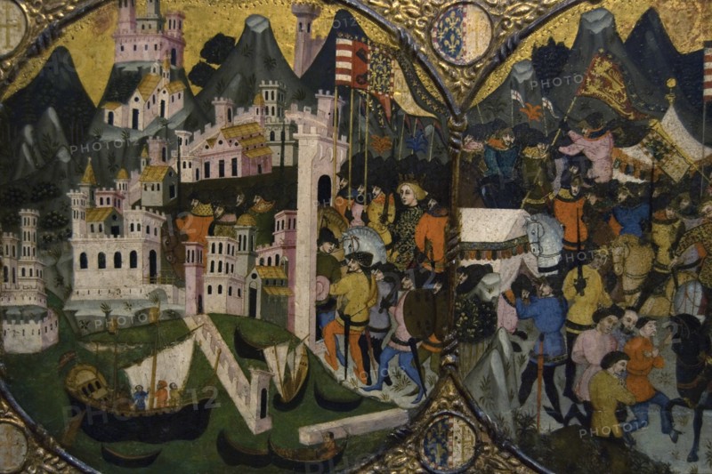 Conquest of Naples by Charles of Durazzo