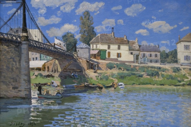 Bridge of Villeneuve-la-Garenne