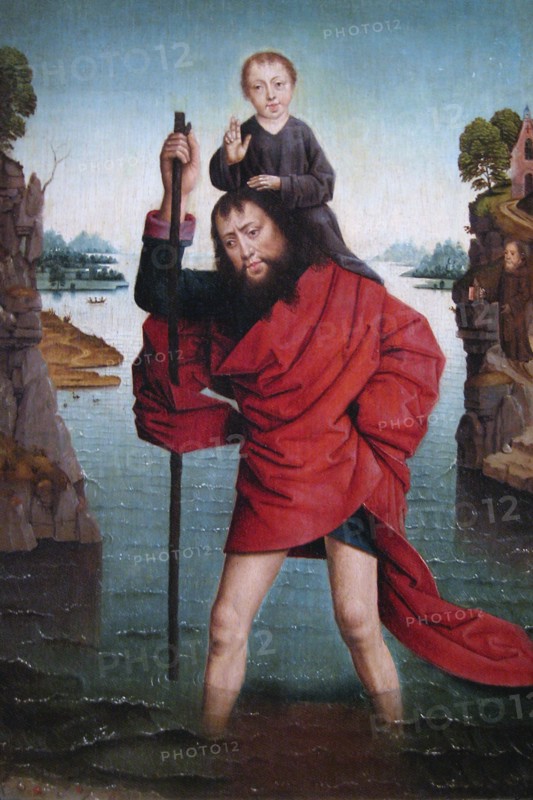 Saint Christopher and the Infant Christ
