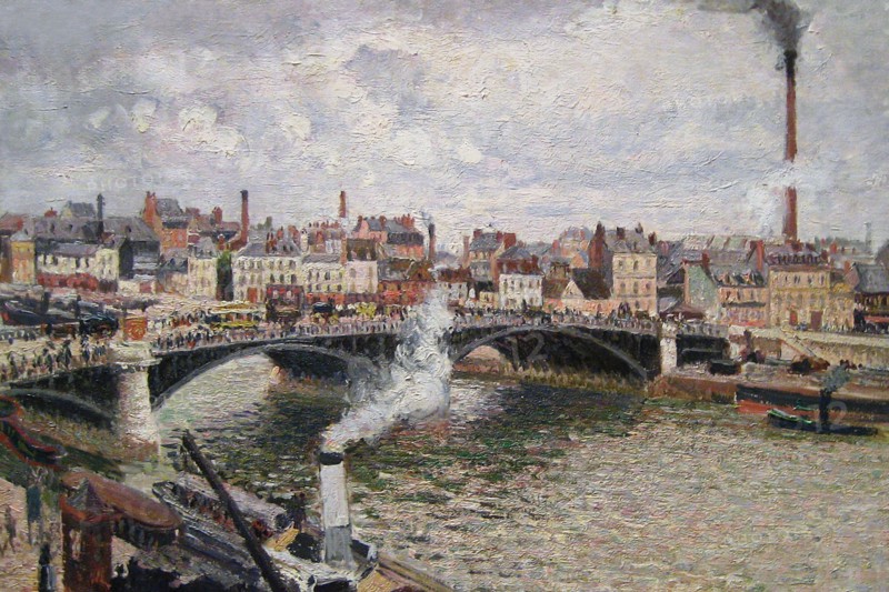 Morning, An Overcast Day in Rouen