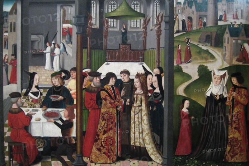 The Life and Miracles of Saint Godelieve, polyptych, last quarter of 15th century