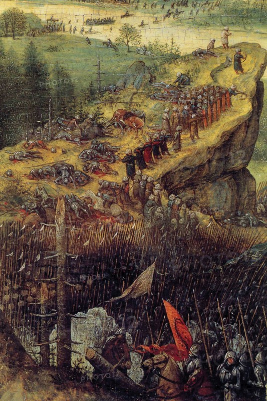 Procession of the Peasants to the Conversion of Saul - Detail -