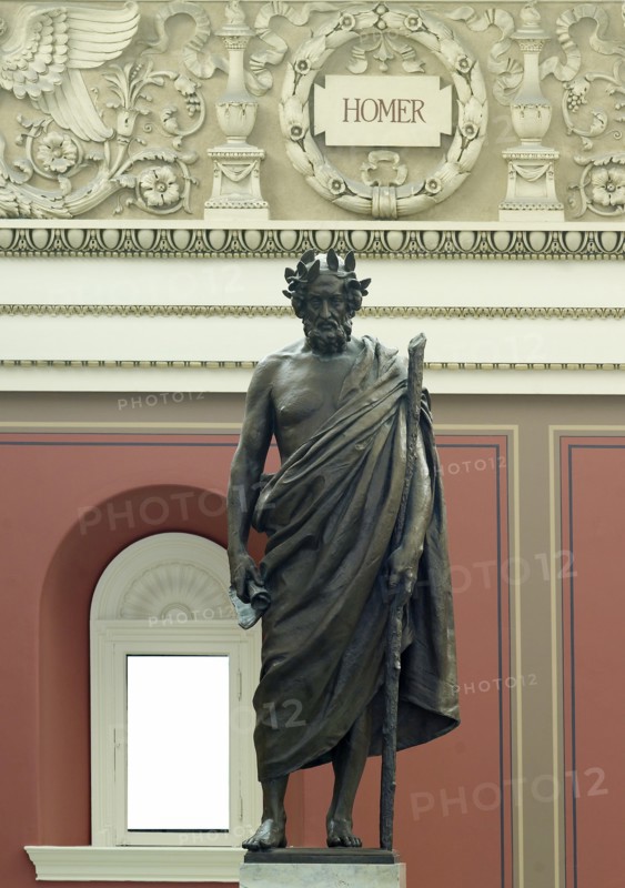 Bronze Sculpture of Homer