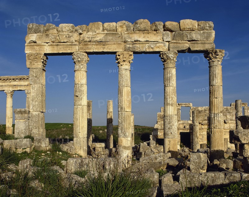 Northern door, in the last section of the cardo maximus.