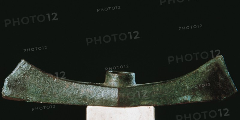 Bronze ax with Aegean influences.