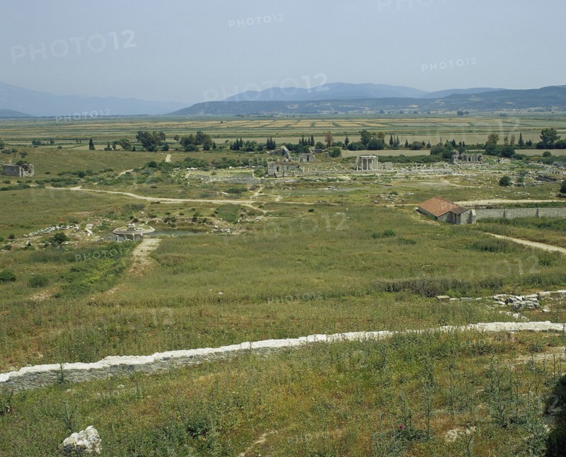 North agora, near via Sacra.