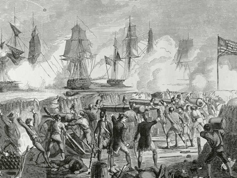 Battle of Sullivan's Island.