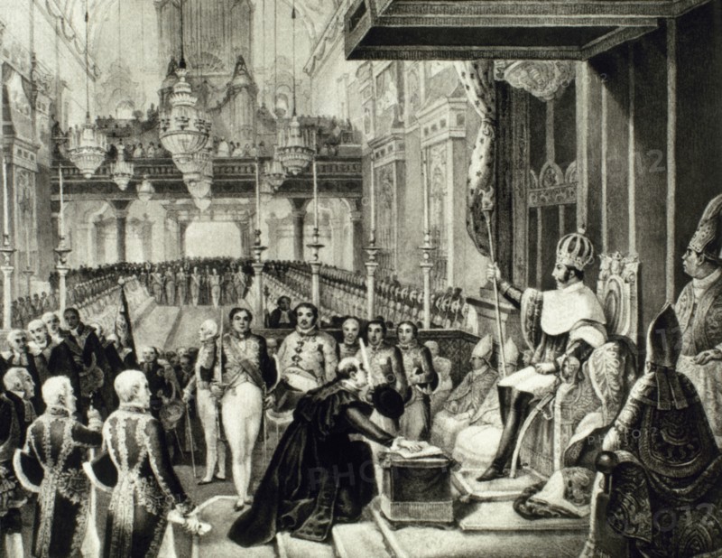 Pedro I of Brazil and IV of Portugal.