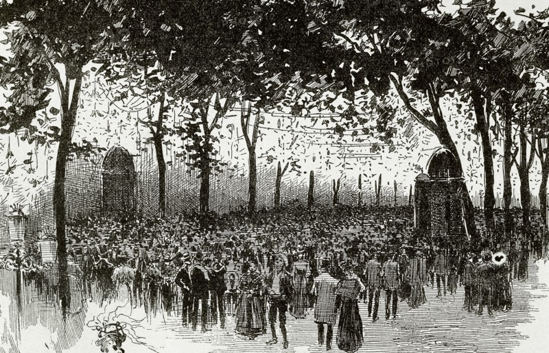 Annual festival of La Merce.