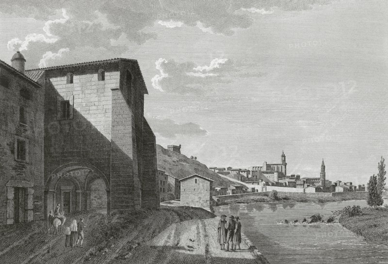 Girona in 1806.