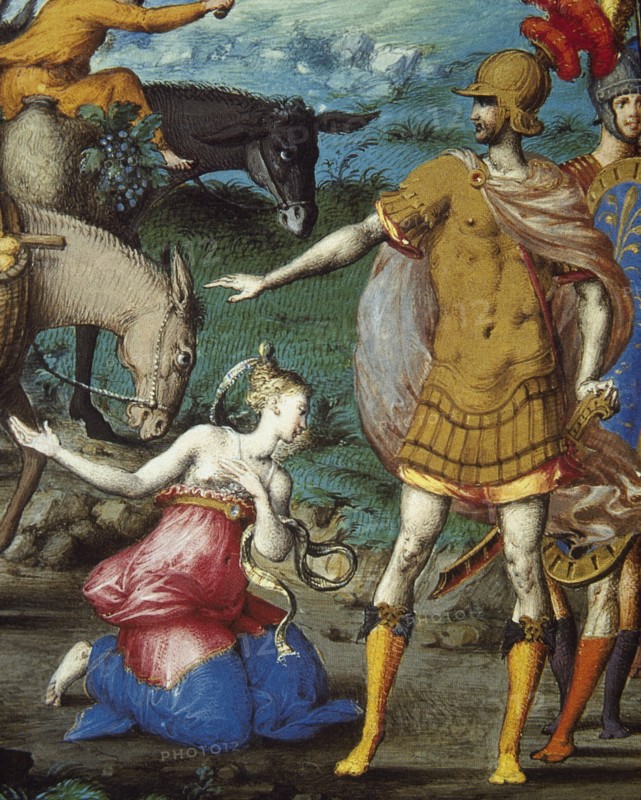 Abigail, wife of Nabal and second wife of king David.