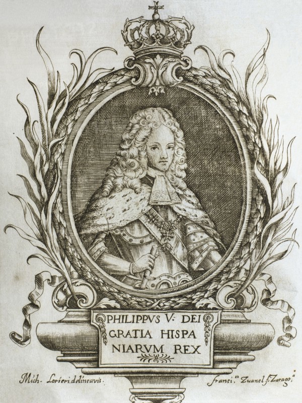 Philip V (1683-1746). King of Spain. Portrait.