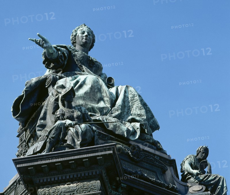 Maria Theresa (1717-1780). Empress of the Holy Roman Empire. Statue  Vienna. Austria.