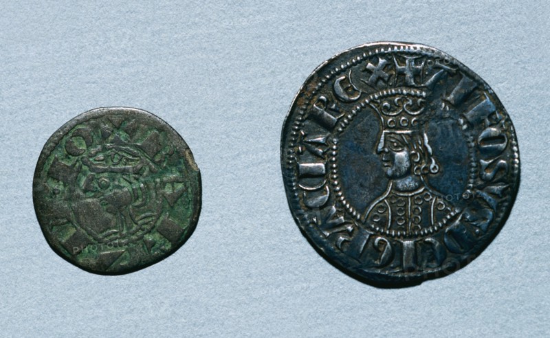 Medieval coins.