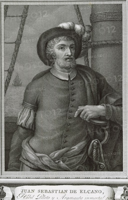 Juan Sebastian Elcano.