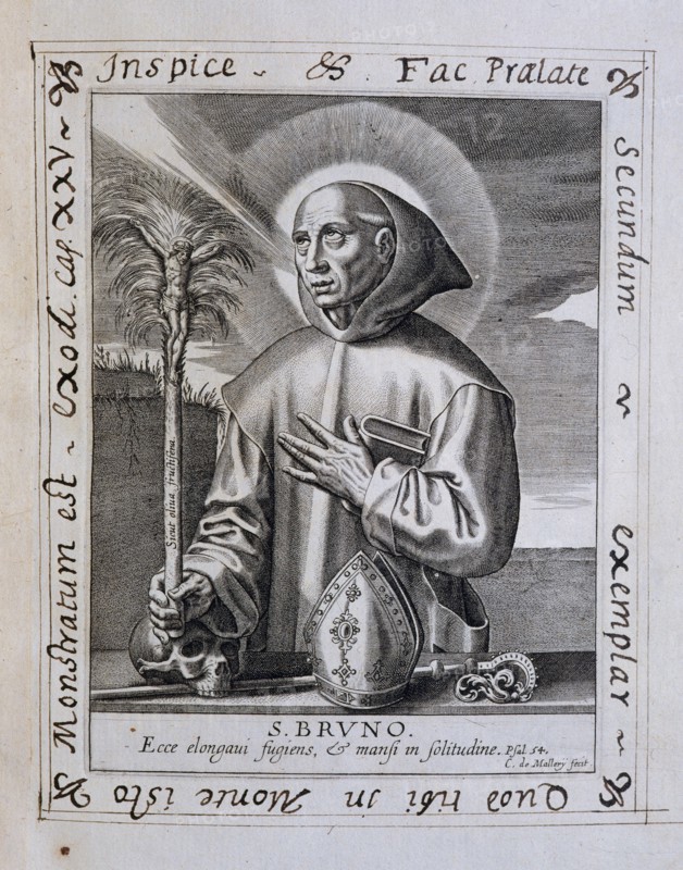 Saint Bruno of Cologne.