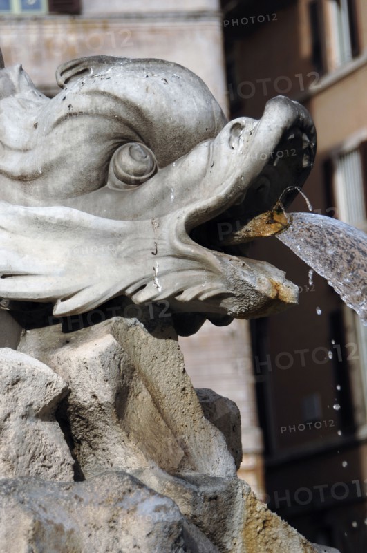Fountain of the Pantheon at Piazza della Rotonda.