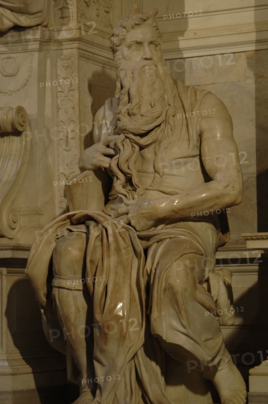The Moses by Michelangelo.