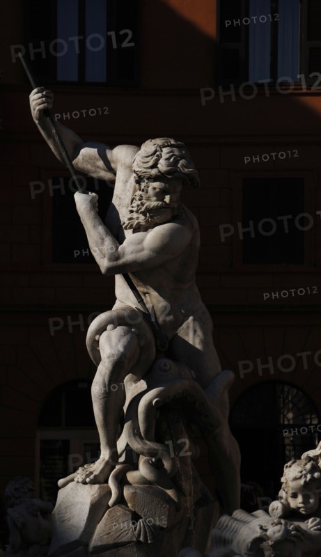 Piazza Navona. Fountain of Neptune.